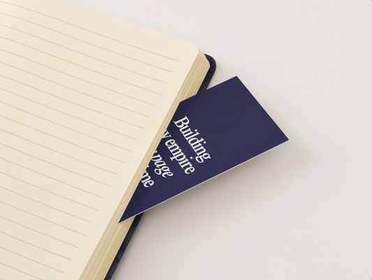 Building My Empire One Page at a Time Bookmark
