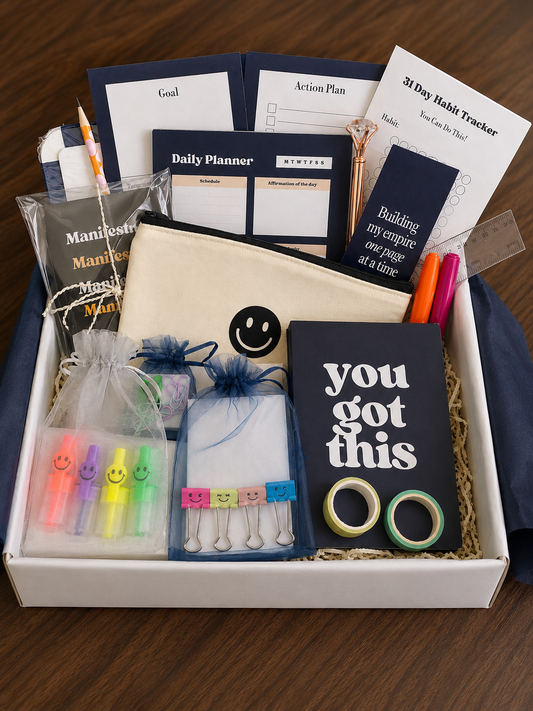 The Positive Business Club Mystery Stationery Box