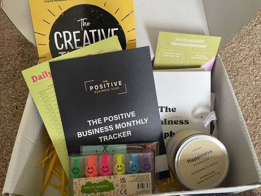 What's Inside: August's Positive Business Club Box