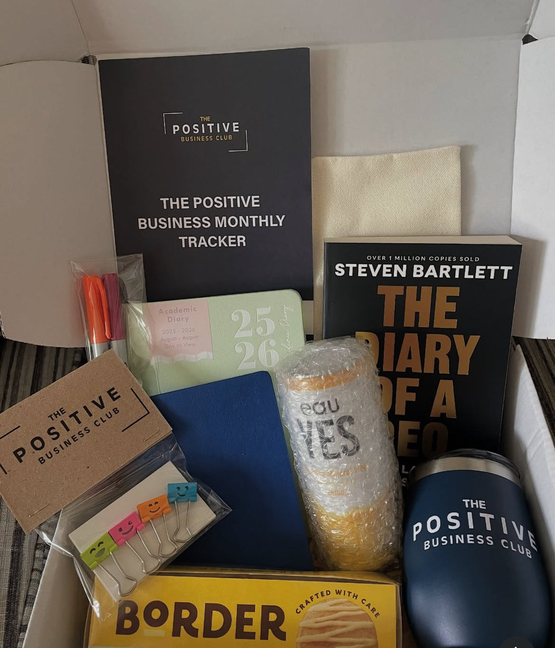 What's Inside: September's Positive Business Club Box