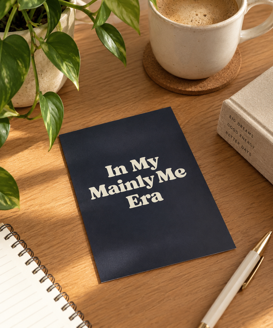 Mainly Me Desk Print